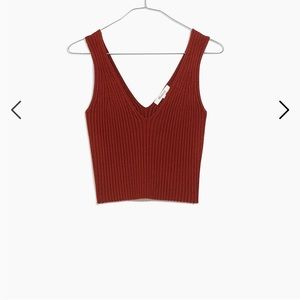 NWT Madewell sweater tank